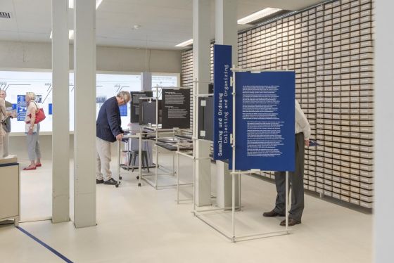 Dauerausstellung &quot;Ein Denkmal aus Papier&quot;