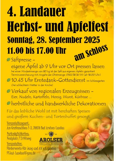 5. Landauer Herbst- und Apfelfest