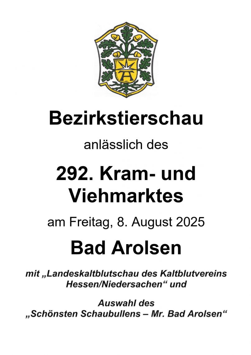 Tierschau Viehmarkt 2025