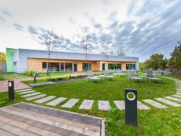 Außenbereich Freizeitbad Arobella Außenbereich Freizeitbad Arobella